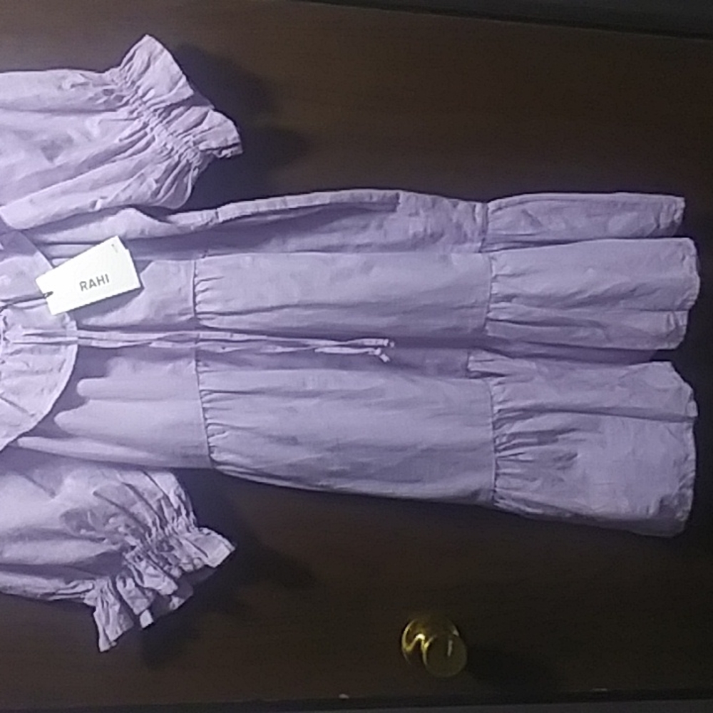 NWT Rahi Ruffle Maureen Dress - Picture 7 of 12